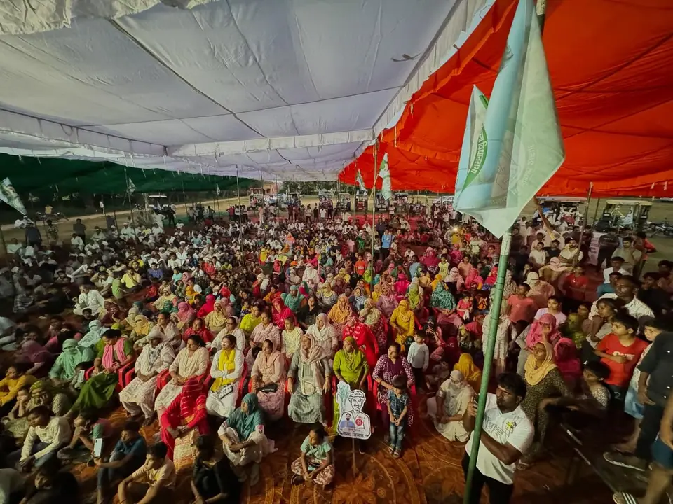 कासंडी की जनसभा, 26 सितंबर