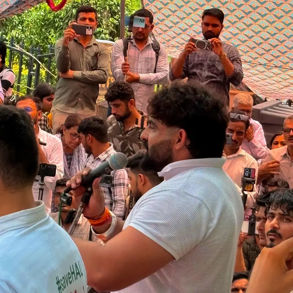 Among farmers