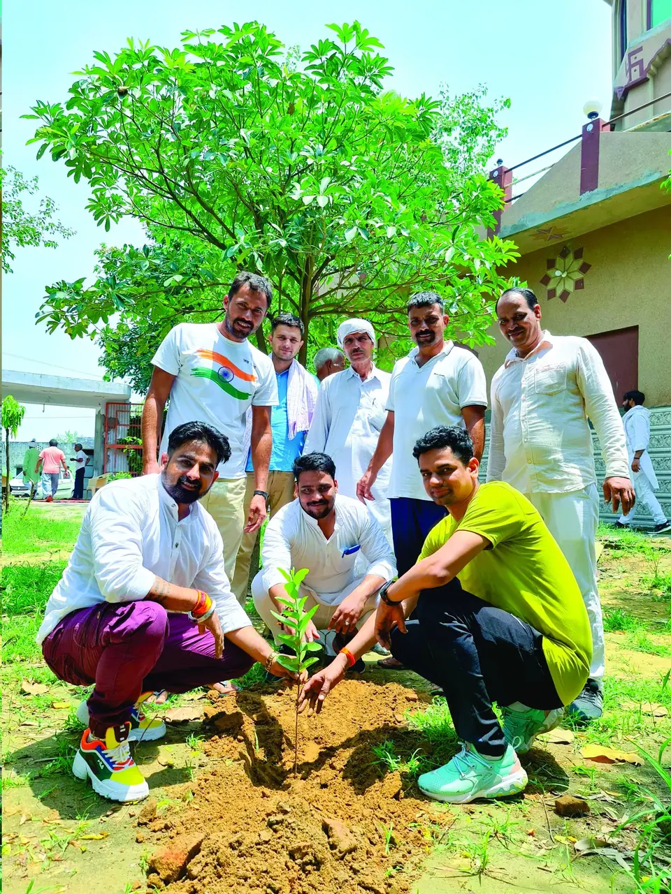 Tree planting: protecting nature