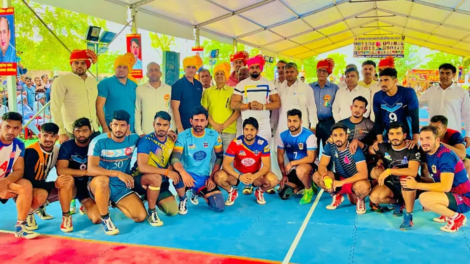 With athletes