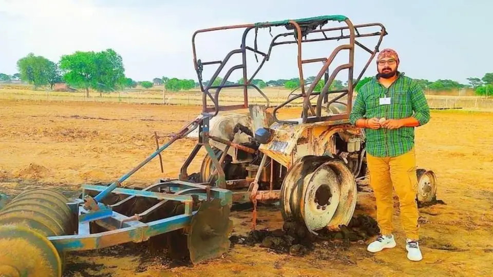Among farmers